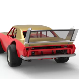 Vintage Semi-Late Model Stock Car Scale 1:25 - Model thumbnail 14