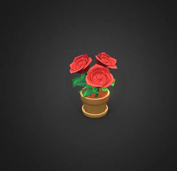Animal Crossing New Horizons Summer Flowers - Model preview 1