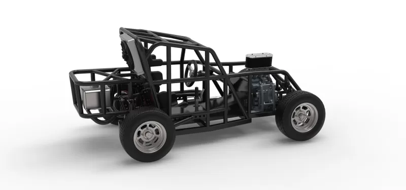 Mod Lite race car Base Scale 1:25 - Model preview 20