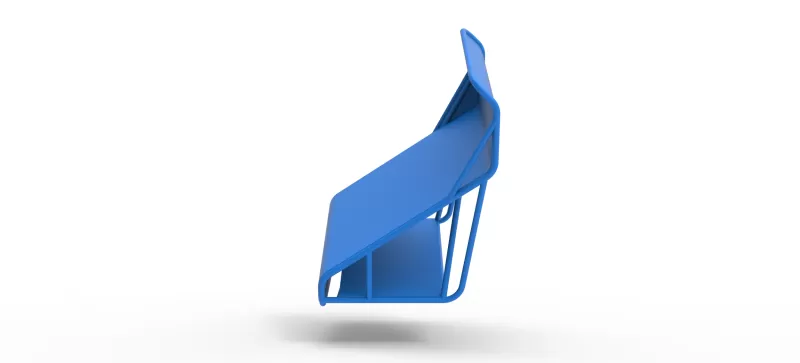 Wing of BriSCA Formula 1 Stock Car Version 2 Scale 1:25 - Model preview 4