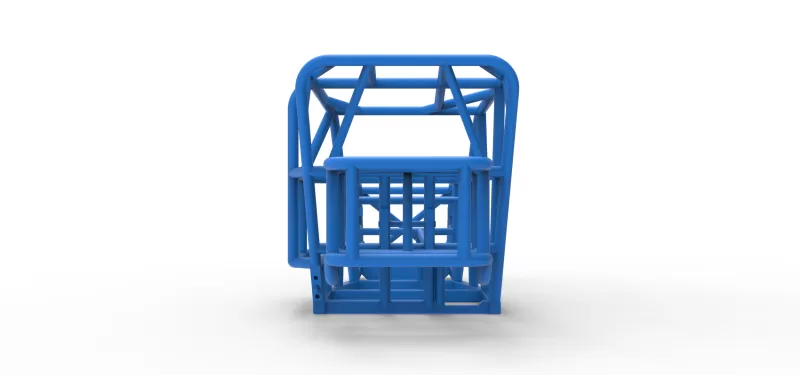 Frame of Mod Lite Race car Scale 1:25 - Model preview 11