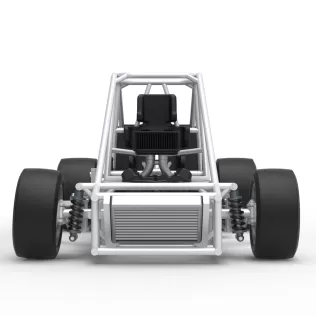 Experimental Pavement Silver Crown Car Base Version 3 Scale 1:25 - Model thumbnail 7