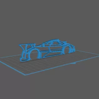 Pagani - Zonda revolution Wall Art