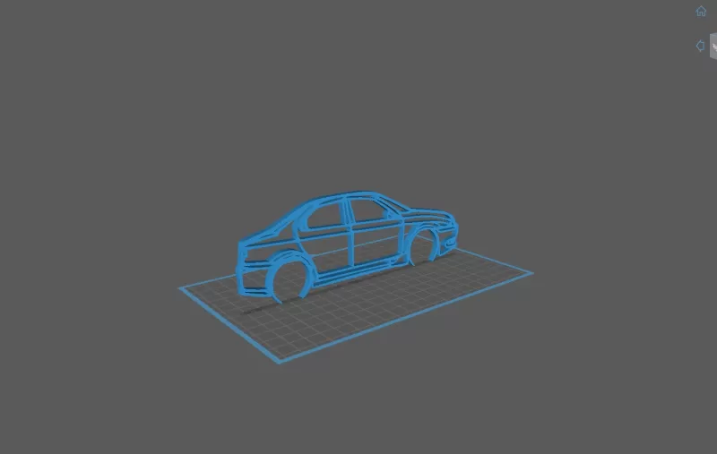 Alfa Romeo - 156 GTA Wall Art - Model preview 1