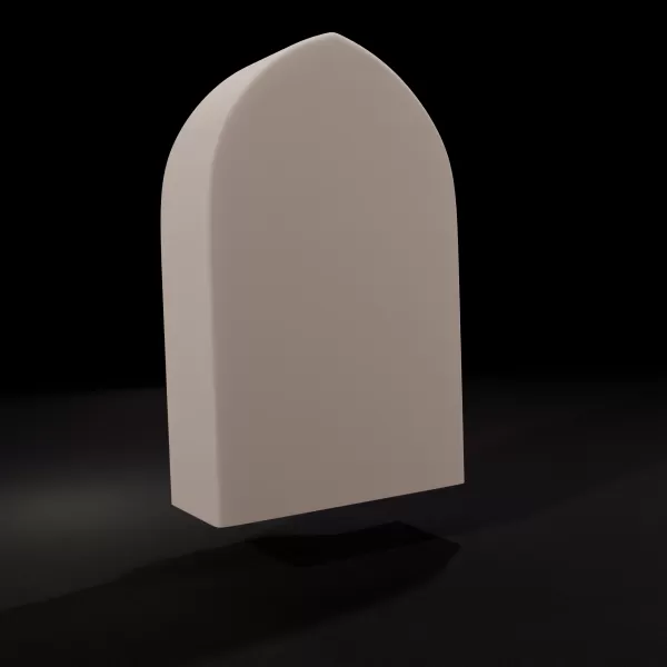 Virgin of Solitude - 3D PRINTABLE MODEL - Model preview 4