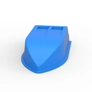 Air Scoop of Northeast Dirt Modified stock car Scale 1:25 - Model thumbnail 4