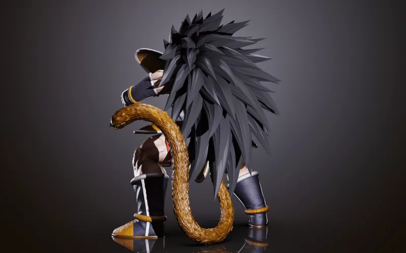 Raditz - Model preview 5