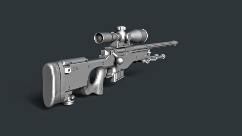 AWP Sniper Rifle RoZ - Model preview 4