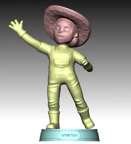 Farmer Yumi Fan Art - Model preview 11