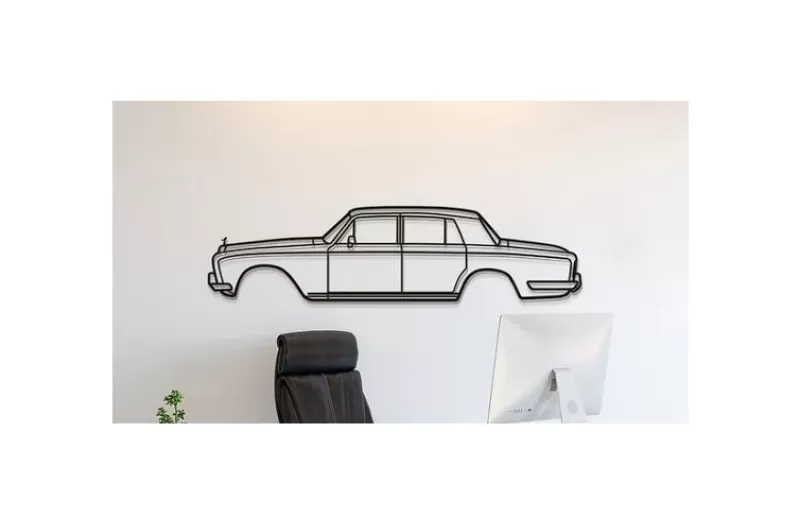 Rolls Royce - Silver Shadow 1965 Wall Art - Model preview 1