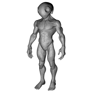 Alien & Fantasy Character Pack (10) — High-Poly Kitbash Bundle - Model thumbnail 19