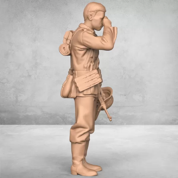 Disappointed Army Soldier - Model preview 4