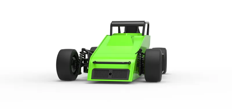 Pavement Silver Crown Car Version 3 Scale 1:25 - Model preview 6