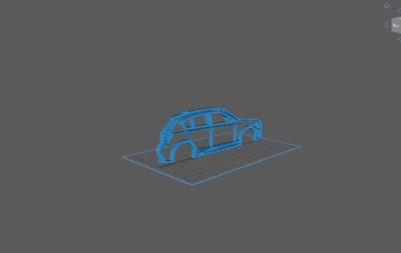 BMW - M140i 2019 Wall Art - Model preview 2