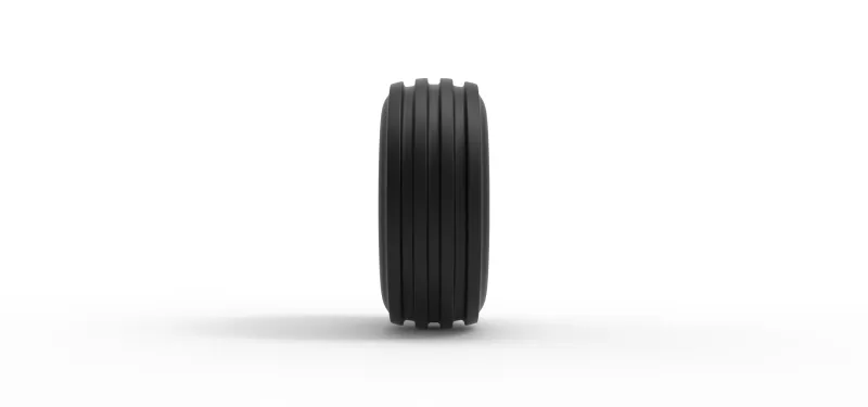 Front tractor wheel Version 5 Scale 1:25 - Model preview 4