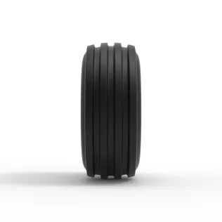 Front tractor wheel Version 5 Scale 1:25 - Model thumbnail 4