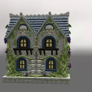 Cursed Watcher Manor STL File for 3D Print - Model thumbnail 7