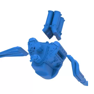 Engine V8 for Supermodified race car Version 5 Scale 1:25 - Model thumbnail 19