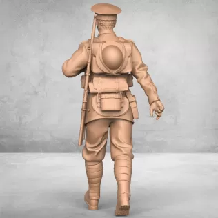Army Marching Soldier - Model thumbnail 2