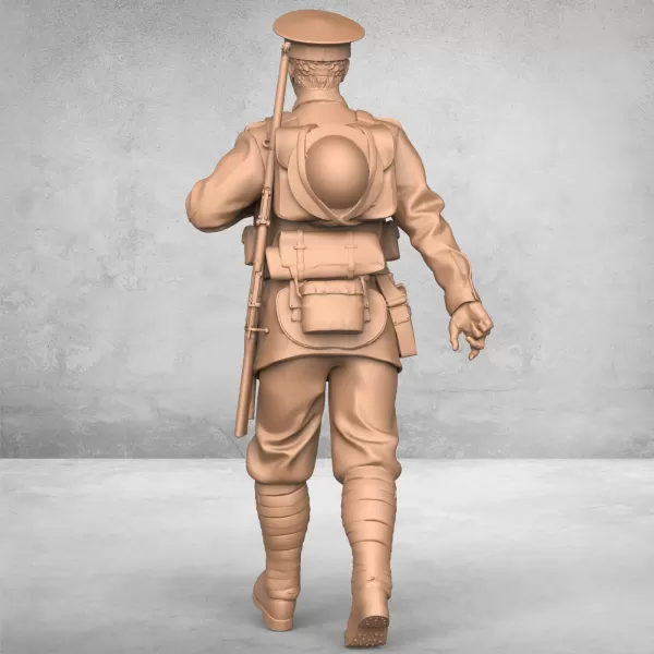 Army Marching Soldier - Model preview 2