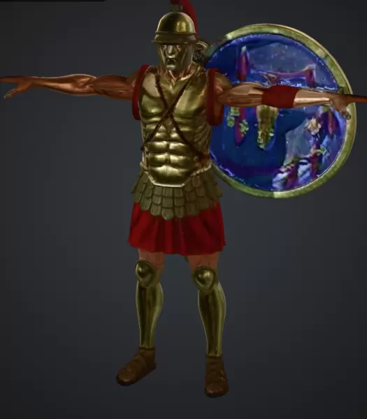 Spatan warios - Model preview 1