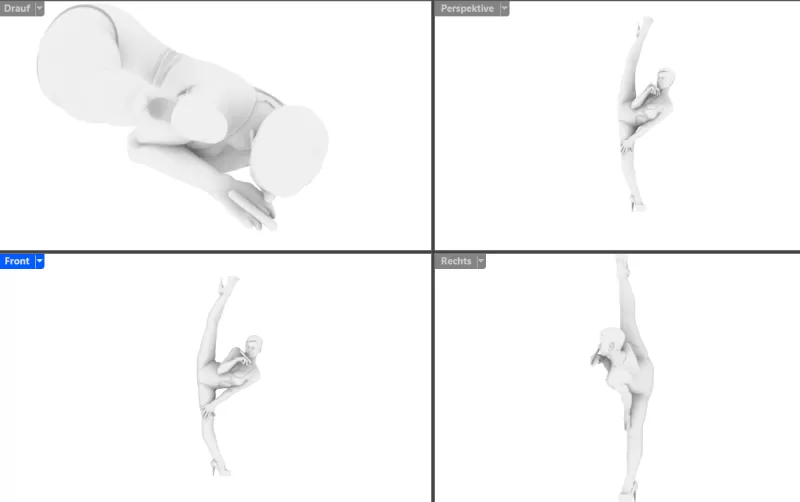 Ballett Lady - Model preview 4