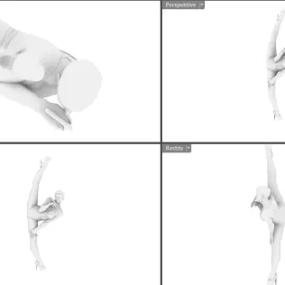 Ballett Lady - Model thumbnail 4