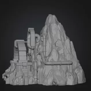Dwarven Lava Forge STL File for 3D Print - Model thumbnail 12