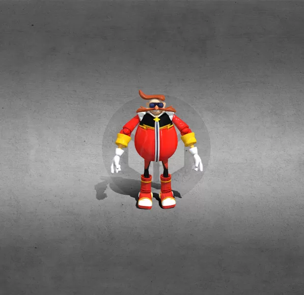 Sonic Prime Mr Dr Eggman - Model preview 1