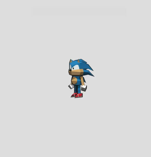 Sonic - Model preview 1