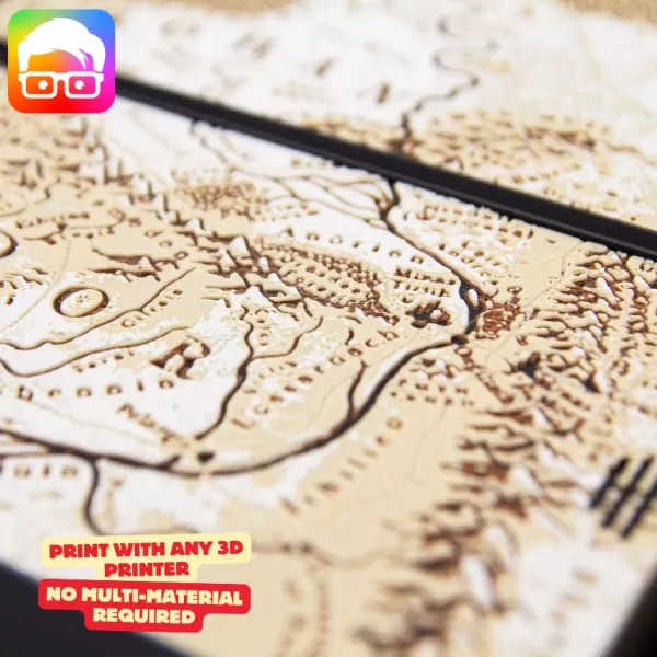 The Lord of the Rings: Duel for Middle-earth board game organize - Model preview 3