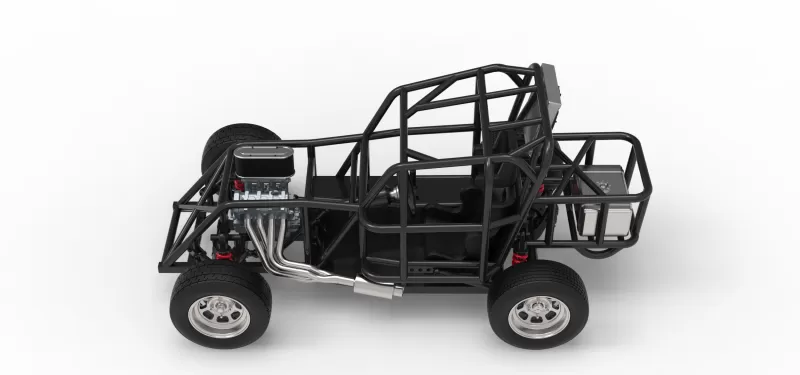 Mod Lite race car Base Scale 1:25 - Model preview 10