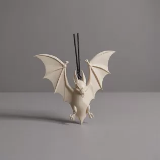 Hanging Bat Ornament - Spooky Miniature