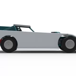 Wedge Dirt Late model Scale 1:25 - Model thumbnail 22