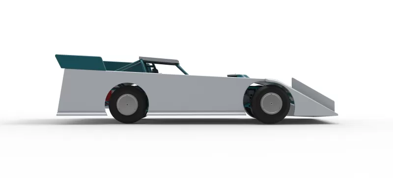 Wedge Dirt Late model Scale 1:25 - Model preview 22
