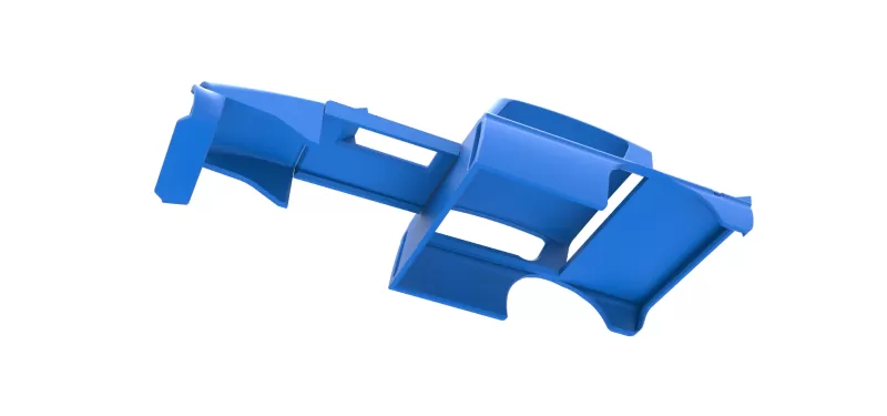 Shell of Vintage Asphalt Modified stock car V7 Scale 1:25 - Model preview 3