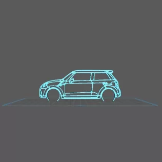 Mini Cooper - S F56 Wall Art