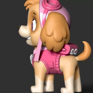 Paw Patrol - Skye - Model thumbnail 10