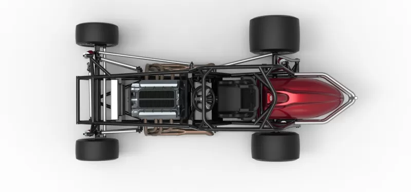 Pavement Silver Crown Car Base Version 3 Scale 1:25 - Model preview 11