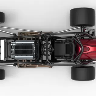 Pavement Silver Crown Car Base Version 3 Scale 1:25 - Model thumbnail 11