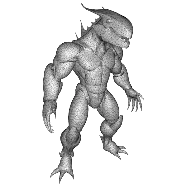 Creature Mech Beasts Kitbash High-Poly 3D Model Pack - Model preview 19