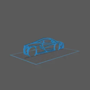 McLaren - 570 GT Wall Art - Model thumbnail 1