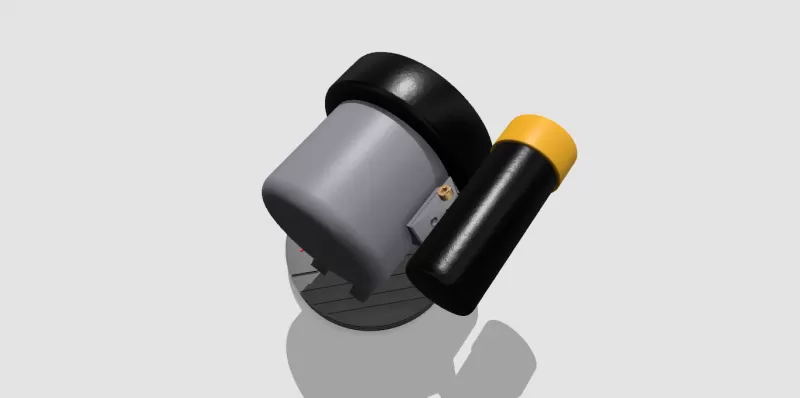 Tachometer Clock - Model preview 5