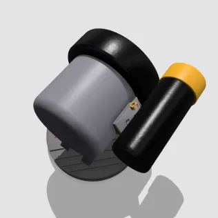 Tachometer Clock - Model thumbnail 5