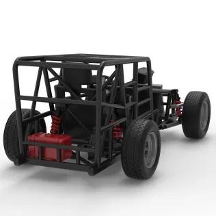 Dwarf car Base Scale 1:25 - Model thumbnail 18