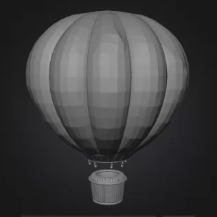 Hot air ballon