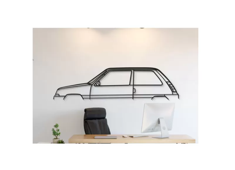 Renault - 5 TXE 1987 Wall Art - Model preview 1