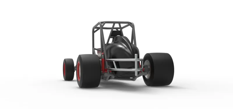 Vintage Pavement Silver Crown Car Base Scale 1:25 - Model preview 15