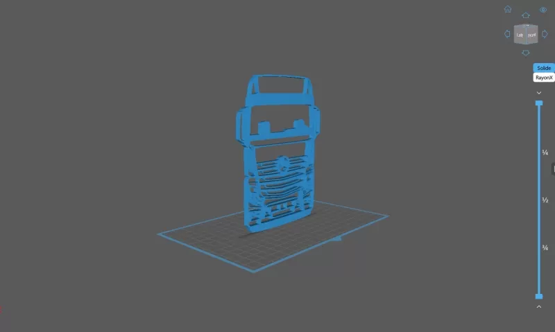 Truck - Mercedes Benz Actros - Model preview 2