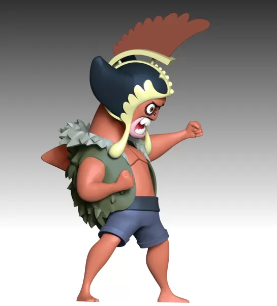 Daruma - One Piece - Model preview 7